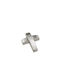 Dimiourgiko Vildiridis Men's White Gold Cross 14K