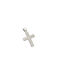 Dimiourgiko Vildiridis Men's White Gold Cross 14K