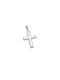 Dimiourgiko Vildiridis Men's White Gold Cross 14K