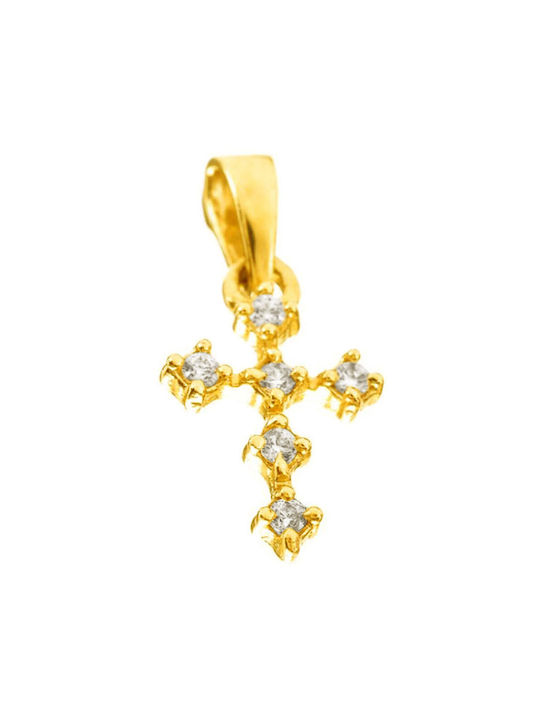 Gatsa Gold Cross 14K