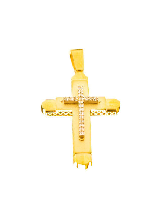 Gatsa Femeiesc Aur Cruce 14K