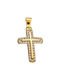 Gatsa Damen Gold Kreuz 14K