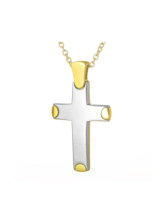 Gatsa Femeiesc Aur Cruce 14K