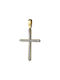 Gatsa Women's Gold Cross 14K