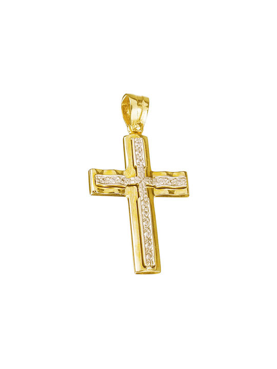 Gatsa Femeiesc Aur Cruce 14K