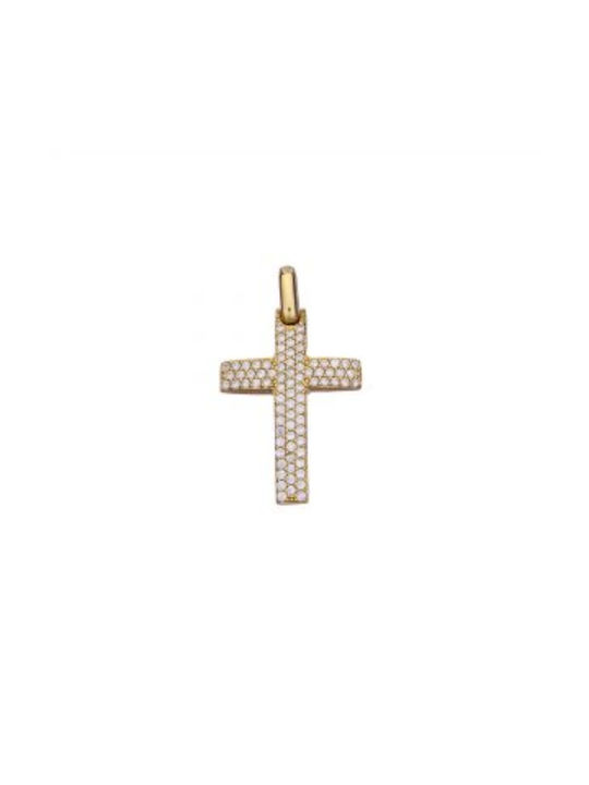 Gatsa Women's Gold Cross 14K