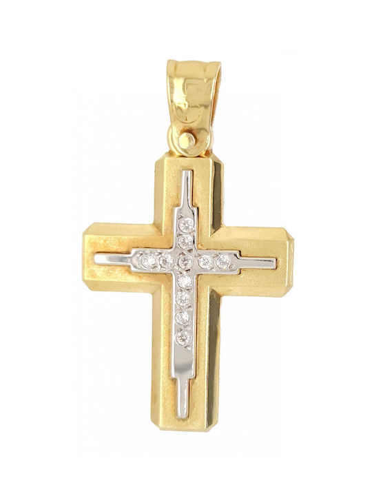 Mertzios.gr Gold Cross 14K