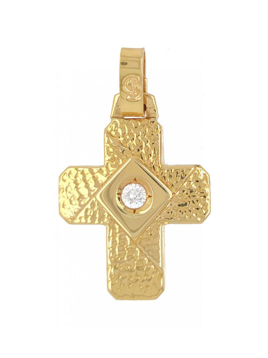 Mertzios.gr Gold Cross 14K