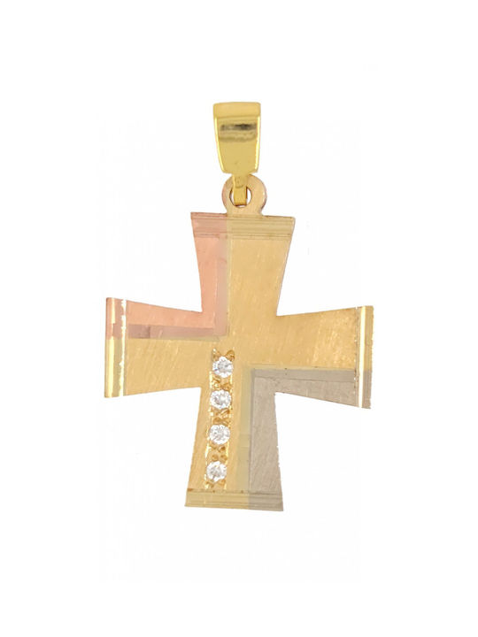 Mertzios.gr Gold Kreuz 14K