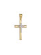 Papoulidis Jewellery Damen Gold Kreuz 14K