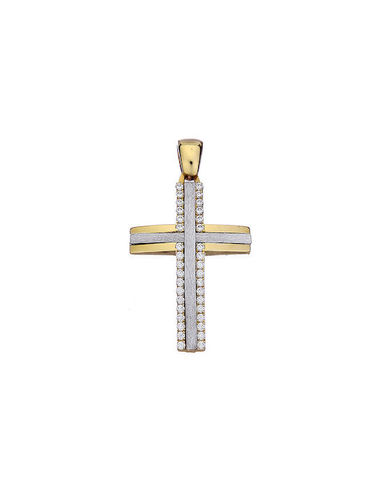 Papoulidis Jewellery Women's Gold Cross 14K