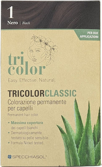 Homocrin Tricolor Classic Βαφή Μαλλιών Χωρίς Αμμωνία 236ml