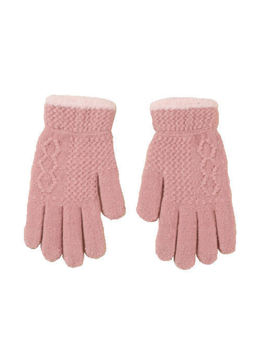 Tatu Moyo Ροζ Γυναικεία Πλεκτά Γάντια
