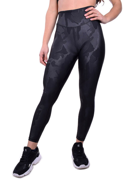 Axidwear Ausbildung Frauen Lang Leggings Hochgeschnitten Schwarz