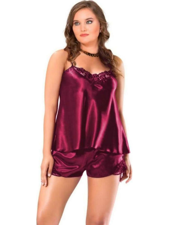 Moongirl Babydoll Burgundy PAOLA