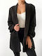 DOT Lang Damen Blazer Schwarz