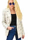 Potre Long Women's Blazer Beige