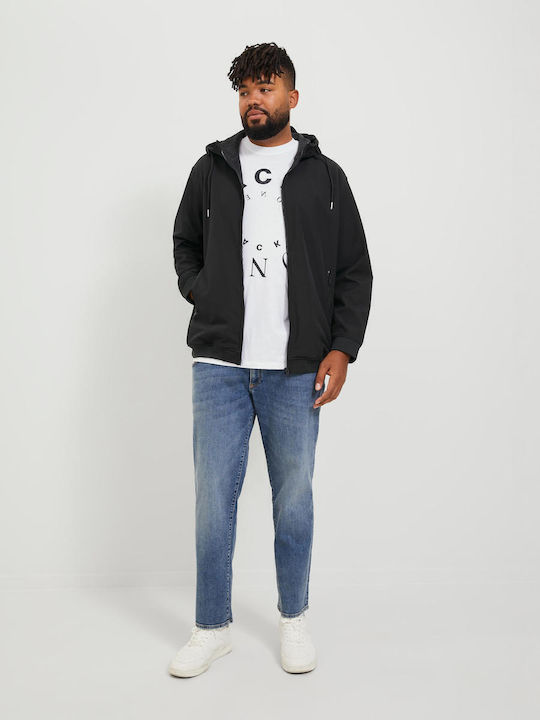 Jack & Jones Μπουφάν Softshell Μαύρο