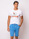 Sportliche Herrenshorts Blau