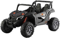 Buggy UTV Kids Electric Car Two Seater with Remote Control Inspired 12 Volt Black