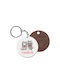 Fly Digital Keychain Wooden