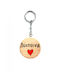 Wooden Art Handmade Keychain Wooden