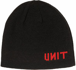 Unit Beanie Reversible Beanie Knitted in Black color