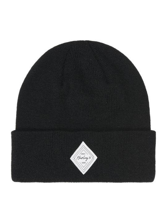 Knitted Beanie Cap Black