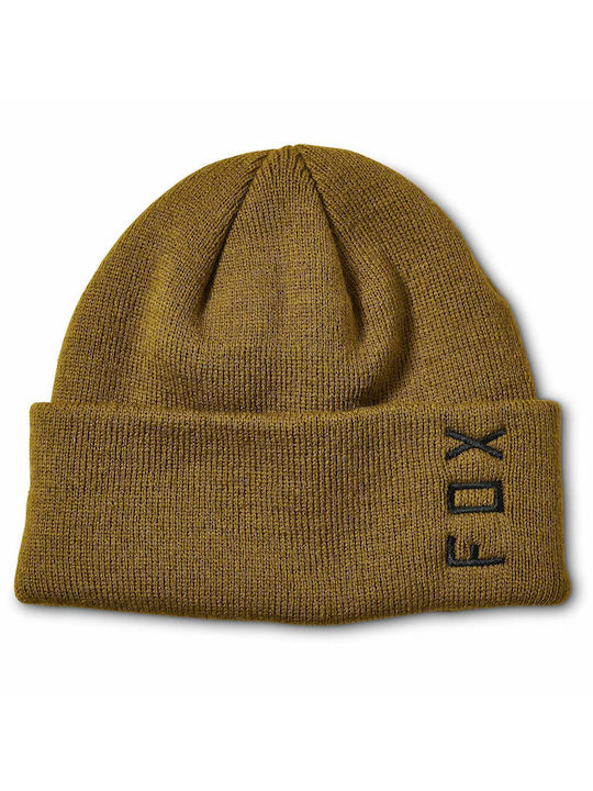 Daily Beanie Unisex Σκούφος Πλεκτός σε Καφέ χρώμα