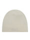 Real Stuff Knitted Beanie Cap White