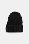 Decoro Beanie Unisex Σκούφος με Rib Πλέξη σε Μα...