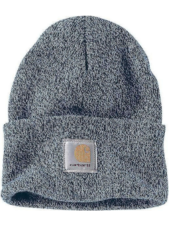 Beanie Unisex Beanie Gestrickt in Blau Farbe