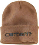Carhartt Beanie Unisex Σκούφος Πλεκτός σε Καφέ ...