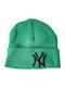Knitted Beanie Cap Green
