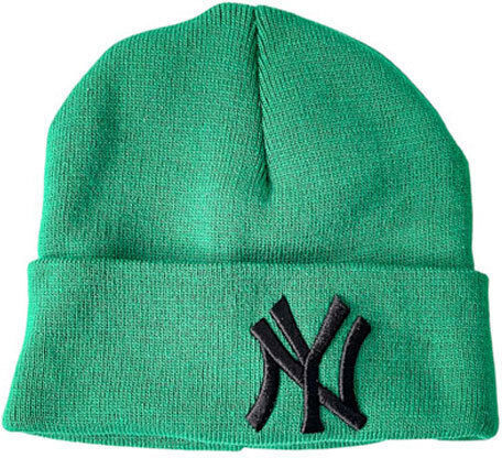 Knitted Beanie Cap Green