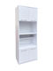 Floor Cabinet White L60xW42xH182cm