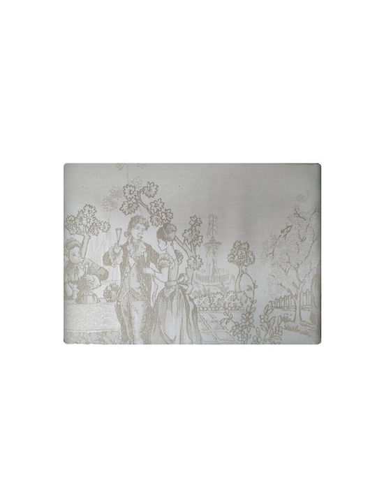 Vassiliadis Bros Tablecloth Ecru 160x250cm