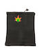 Tatu Moyo Motorcycle Rider Neck Warmer Fleece Black / Green Color