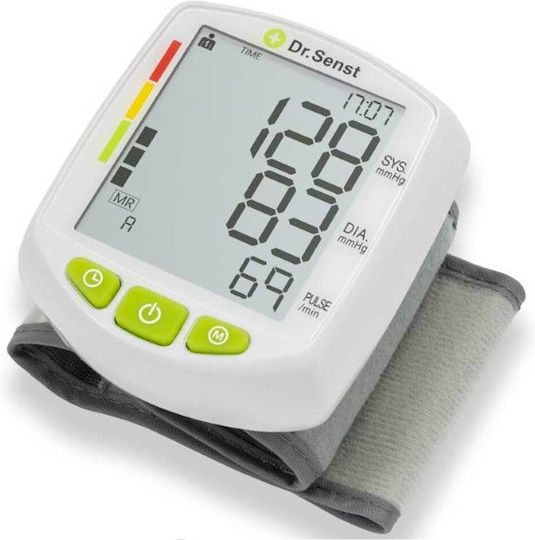Dr. Senst Electronical Blood Pressure Monitor Wrist with Arrhythmia Detection 15.009.0004
