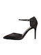 Plato Ascunse Pantofi cu toc cu Toc Stiletto & Curea Negre