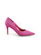 Fshoes Pointed Toe Fuchsia Heels