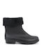 Women's Short Wellies Black