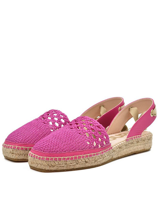 Kanna Espadrile dama în culoarea Fuchsia
