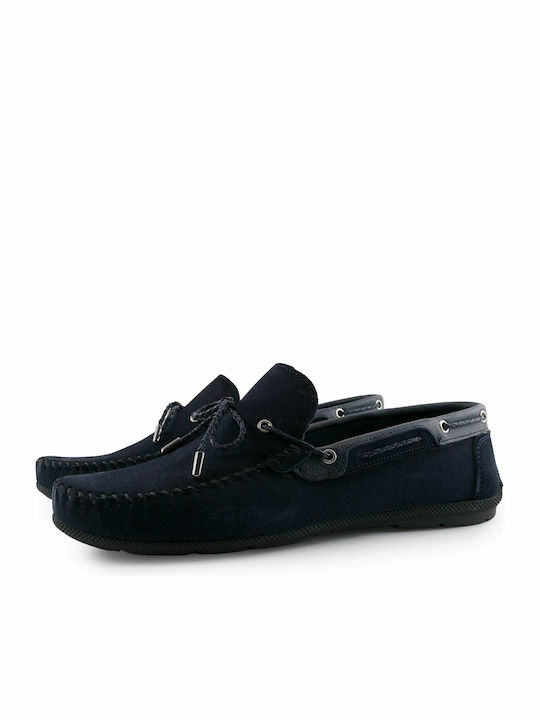 Gale Suede Ανδρικά Boat Shoes σε Πράσινο Χρώμα