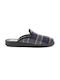 Fshoes Men's Printed Slippers Blue