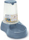 Stefanplast Automatic Plastic Bowl Food for Dog & Cat 1.5lt in Blue Color