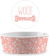 Tarhong Flower Fields Plastic Placemats for Dog & Cat 946ml in Pink Color