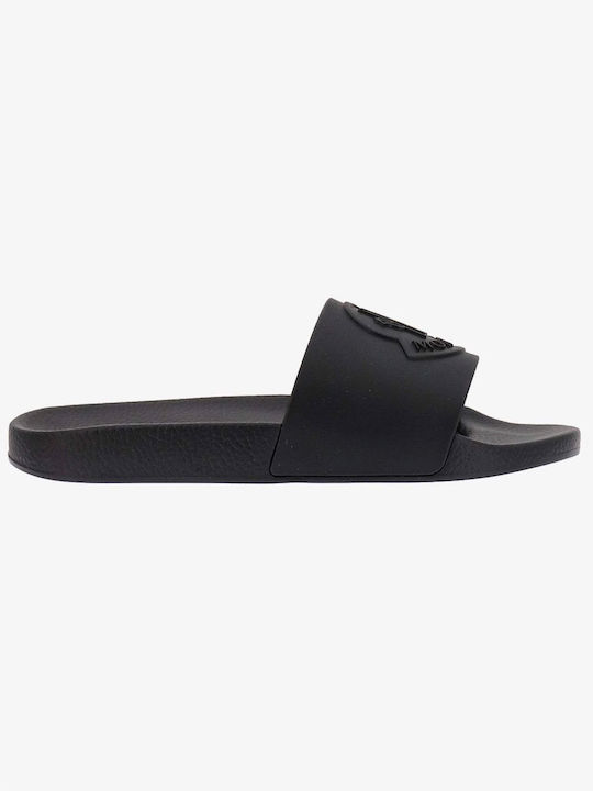 Moncler Herren-Flip-Flops Schwarz