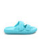 Fshoes Frauen Flip Flops in Blau Farbe