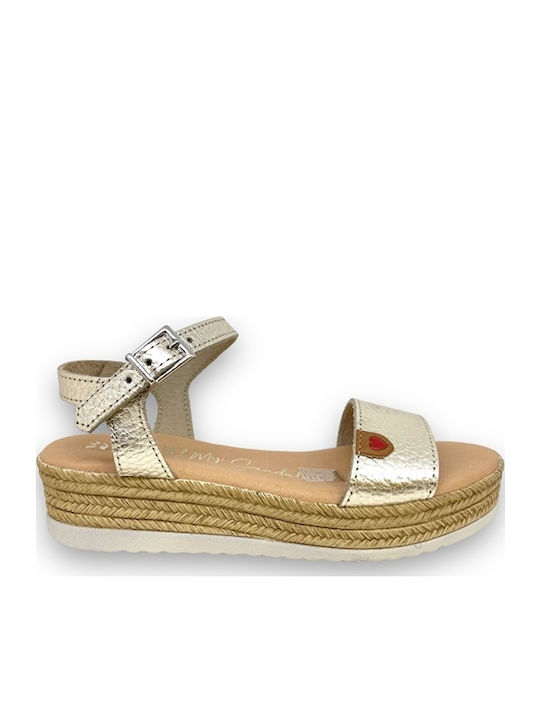 Kinder Sandalen Gold